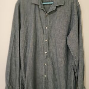 J. Crew Blue Dress Shirt
